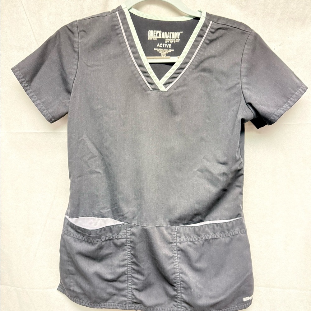 Set of Three Barco Uniforms Grey's Anatomy Scrub Tops